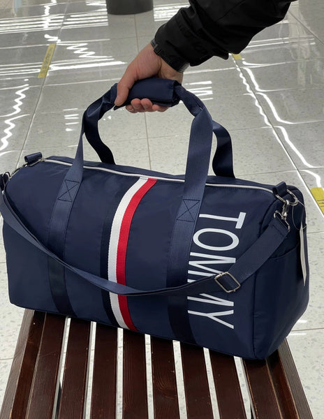 TOMMY SPORTY PRINTED DUFFLE BAG